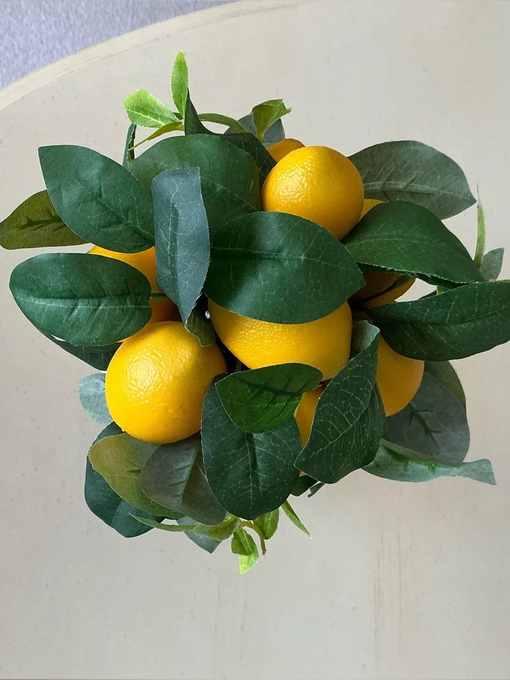 Lovely Artificial Mini Lemon Tree Topiary 🍋